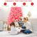 A Romantic Pink Christmas Tree with Attractive Appearance, New PVC Material, Durable Metal Hinges, and Easy Setup.