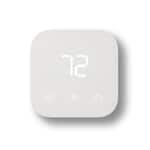 Amazon - Smart Thermostat – Save money and energy - Works with Alexa and Ring - C-wire required - White