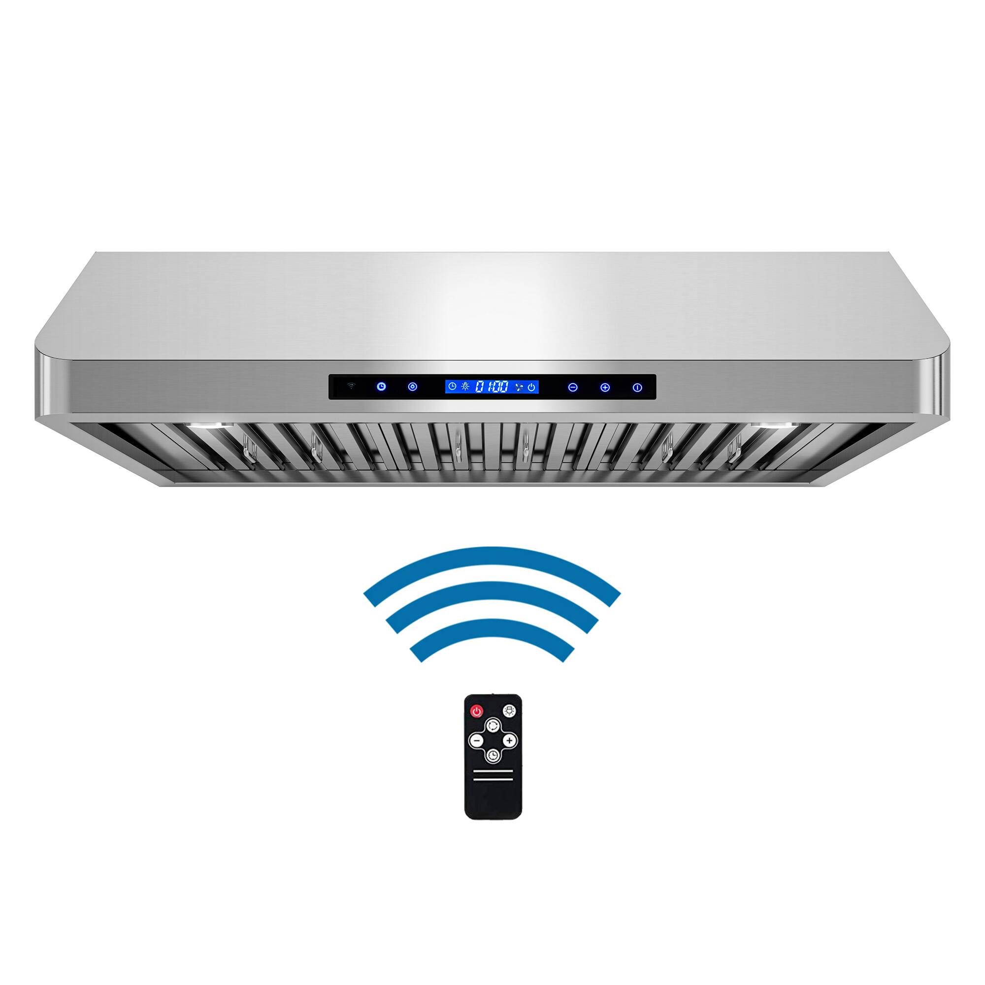 COSMO - 36 inches - Convertible - Under cabinet Range Hood - Stainless Steel