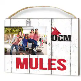 Jardine - Central Missouri Mules 8'' x 10'' Weathered Clip It Frame - White
