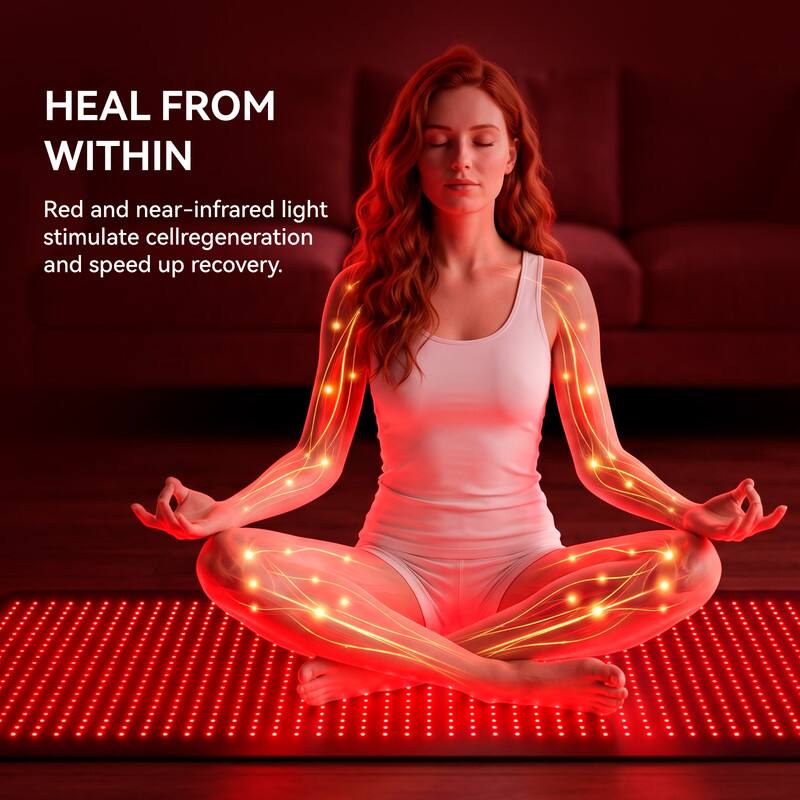 HEAL FROM WITHIN

Red and near-infrared light stimulate cell regeneration and speed up recovery.