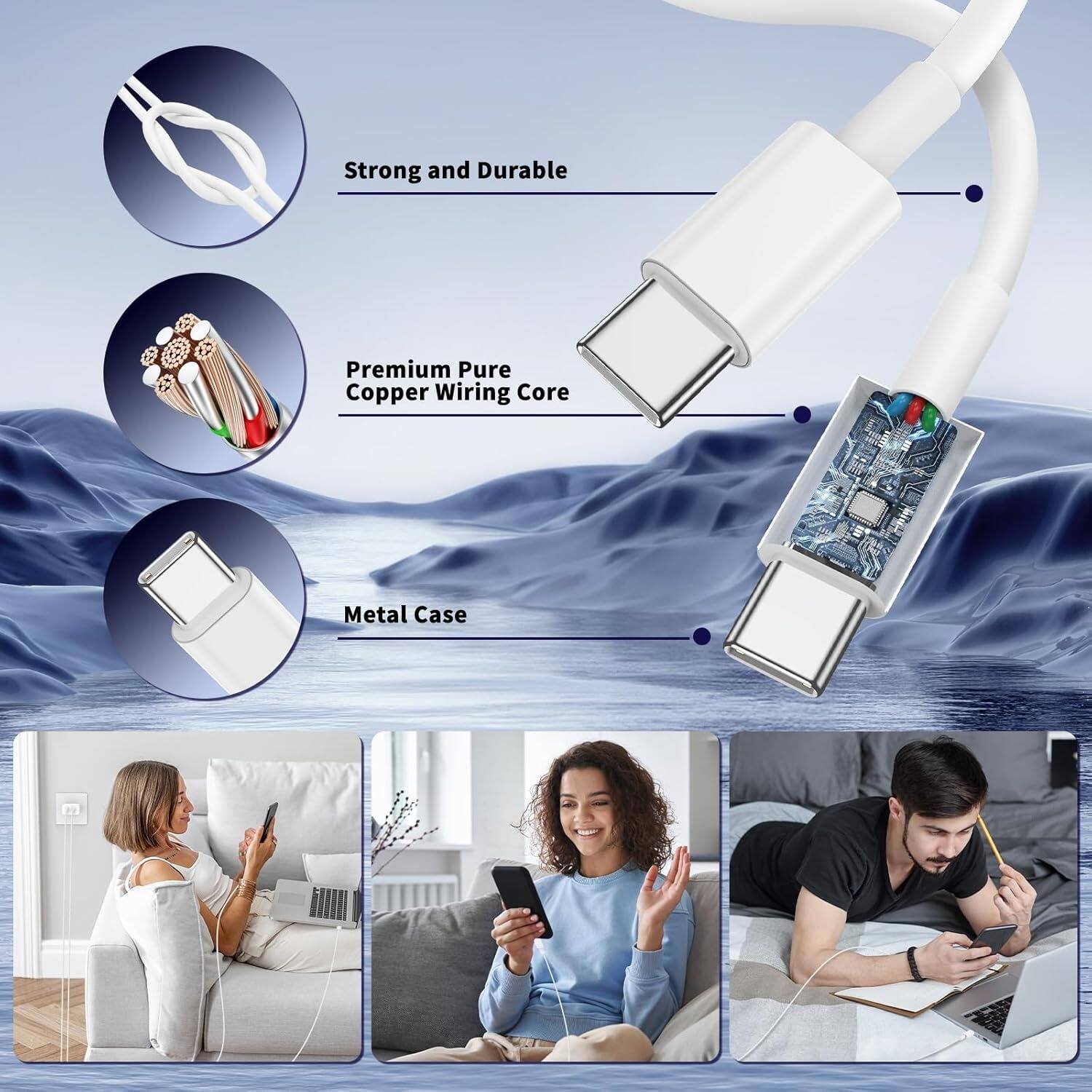 Strong and Durable, Premium Pure Copper Wiring Core, Metal Case