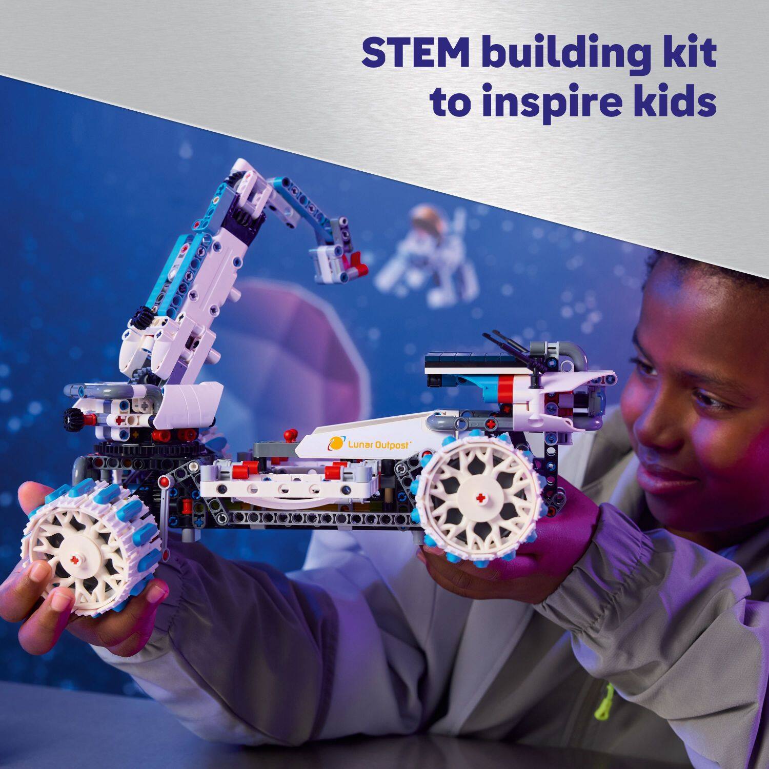 STEM building kit to inspire kids Lunar Outpost