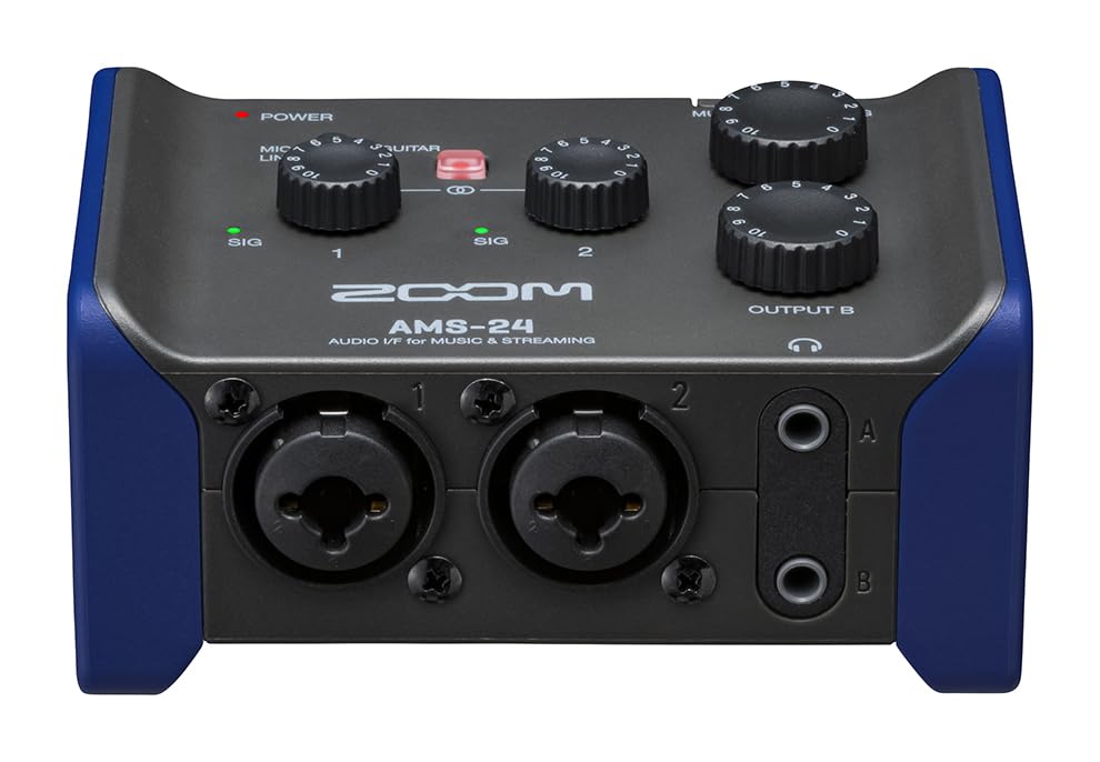 POWER MIC 6 QUITAR LIN 8 10 O O SIG SIG 1  
6 5 A  5 8 2  10  2  
8 MI   e L 8 9 10  
5  
6 2 46 O A 9 2 0  
MCXOS AMS-24 AUDIO 1/F for MUSIC & STREAMING  
OUTPUT B  
2  
A