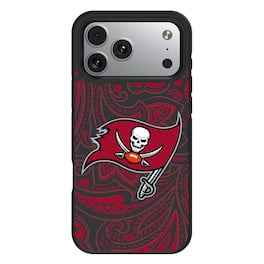 Keyscaper - NFL - Tampa Bay Buccaneers Bump Case with 8.2ft Drop Protection - 14 Pro Max - Multicolor