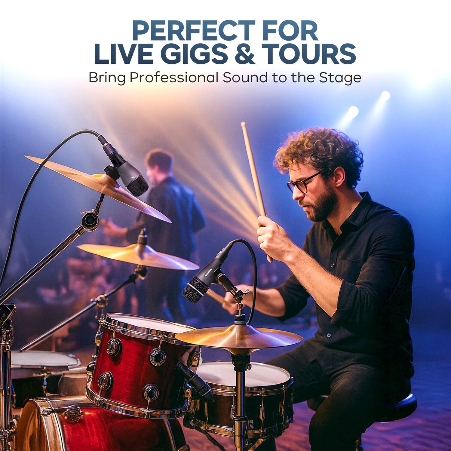 PERFECT FOR LIVE GIGS & TOURS  
Bring Professional Sound to the Stage