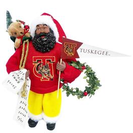 Santa's Workshop - Tuskegee Golden Tigers 12" Proud Santa - Red
