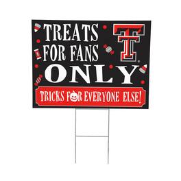 Evergreen Enterprises - Texas Tech Red Raiders 18" x 24" Halloween Treats Outdoor Yard Sign - Multicolor