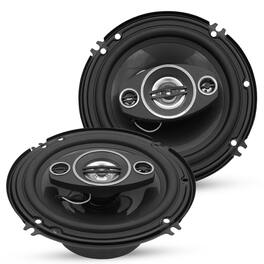 5 CORE - 5Core 6x9 Car Speaker Pair 800W 4Ohm 2 Way Coaxial Speaker Audio w Super Tweeter Fit for Vehicle - Black