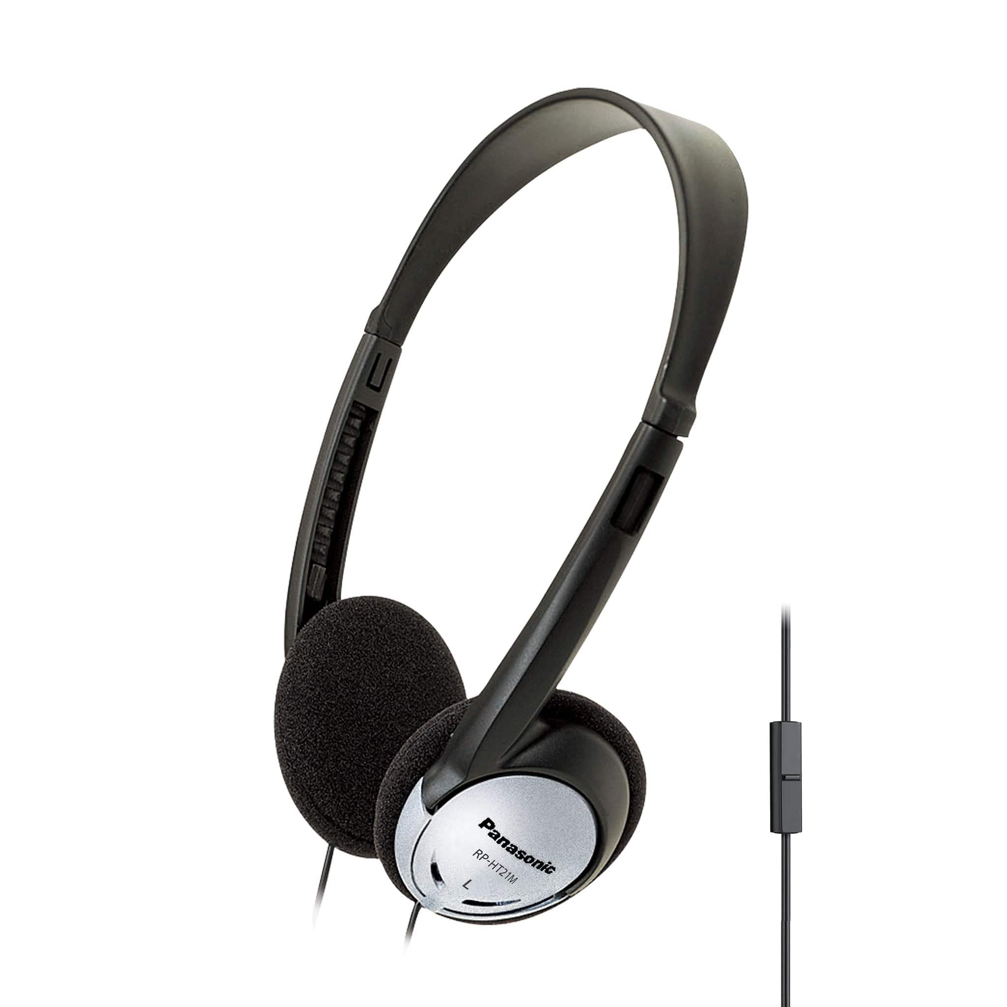 Panasonic - On Ear Headphones with XBS for Deep Bass - Matte Black
