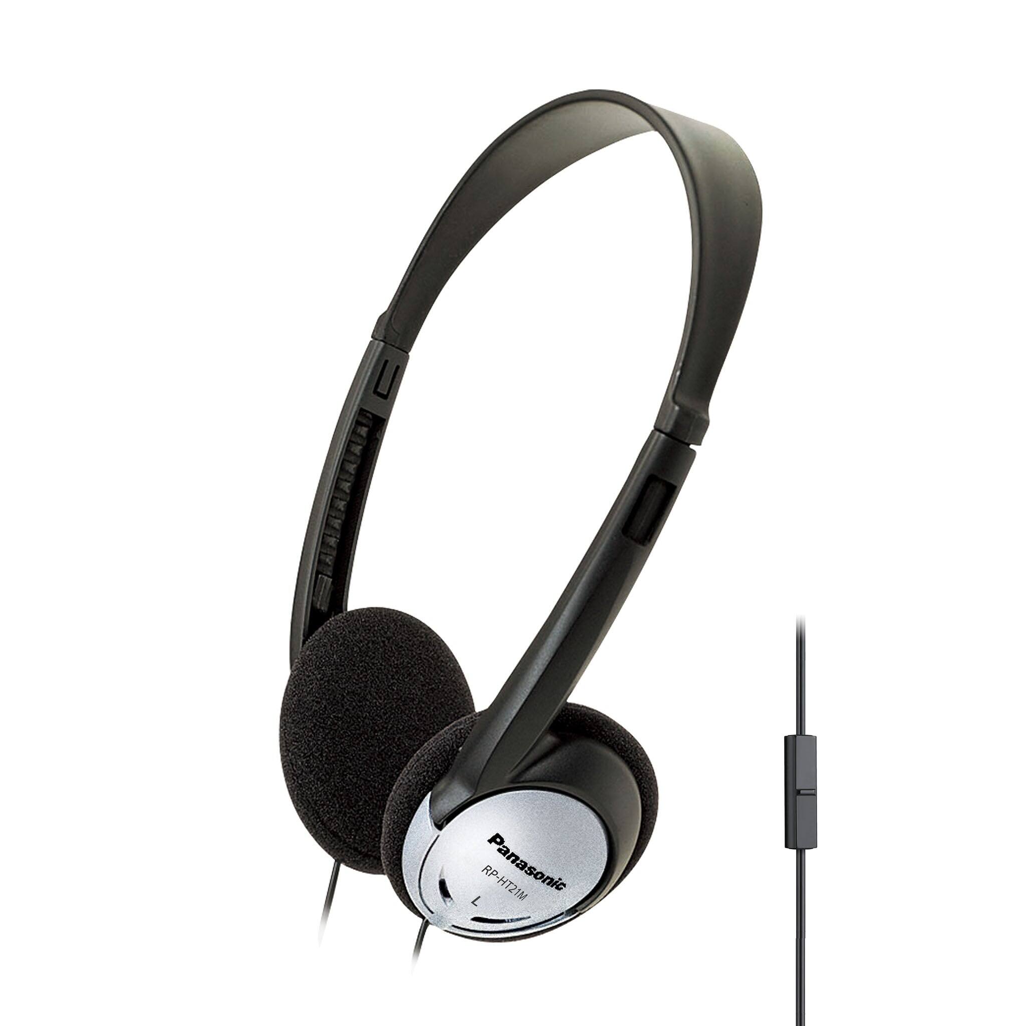 Panasonic - On Ear Headphones with XBS for Deep Bass - Matte Black