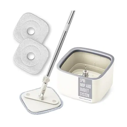 SPIN MOP AND BUCKET SYSTEM