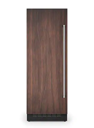 Front. Viking - 30"W Integrated Counter-Depth All Refrigerator-Custom Panel _LH - Panel Ready.