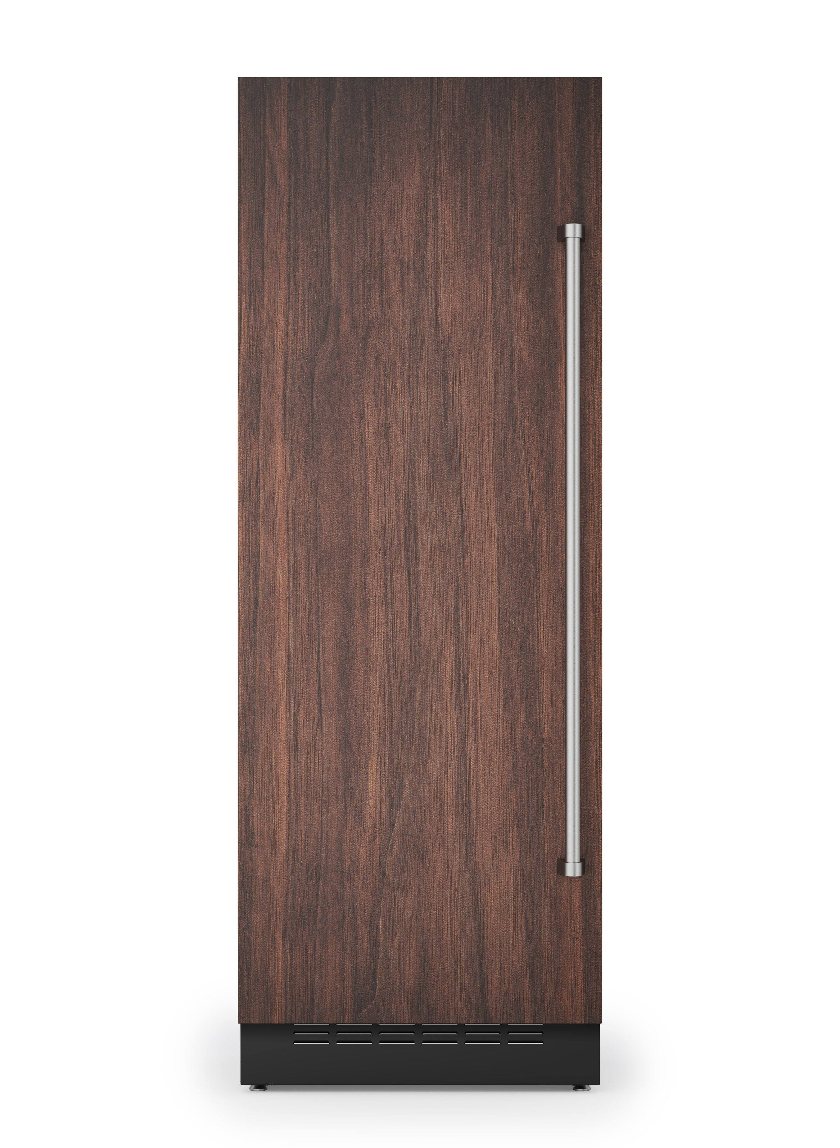 Front. Viking - 30"W Integrated Counter-Depth All Refrigerator-Custom Panel _LH - Panel Ready.