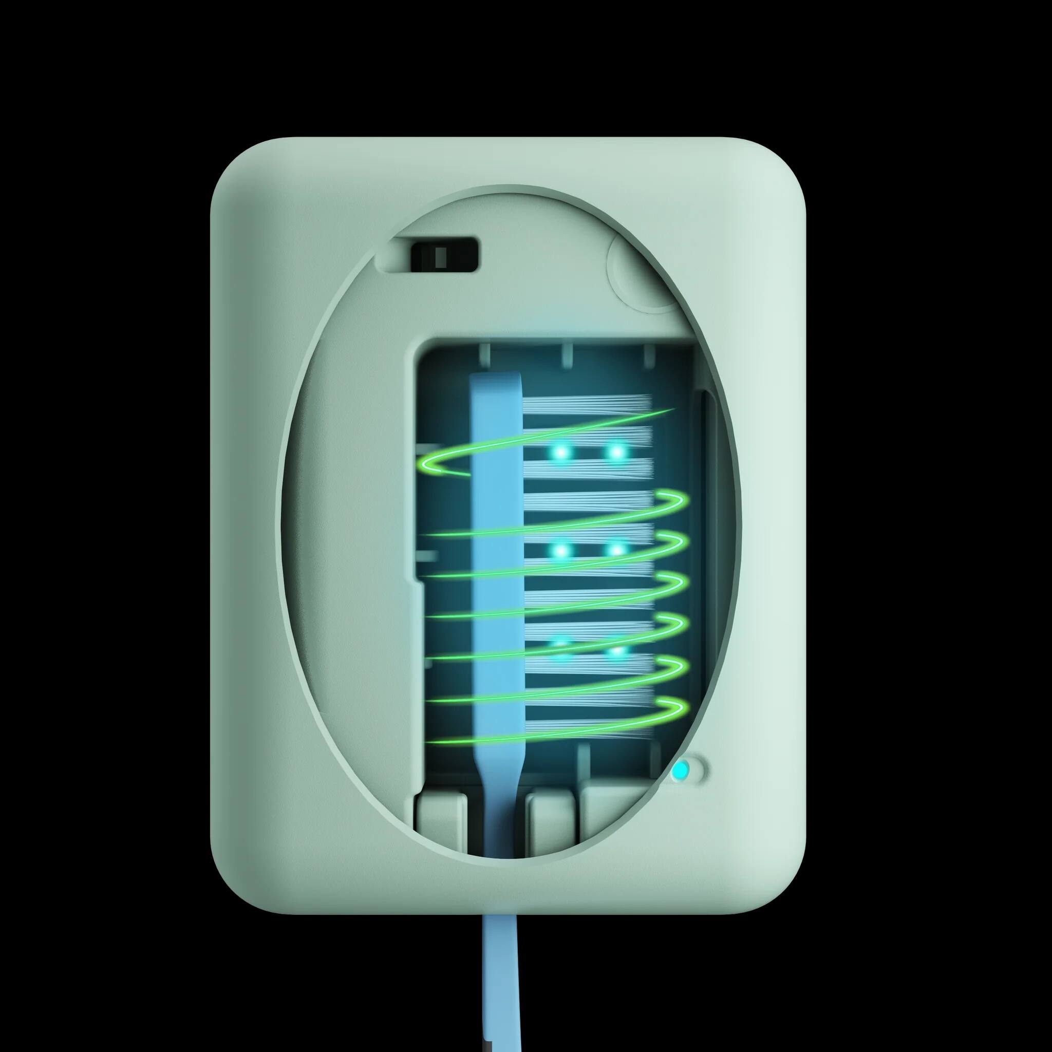 Alt View 3. Lucent - Toothbrush Sterilizer.