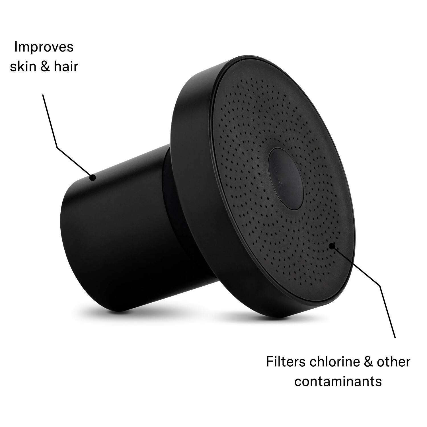 Improves skin & hair

Filters chlorine & other contaminants