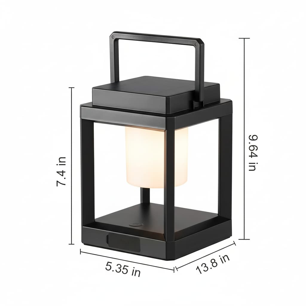 7.4 in  
9.64 in  
5.35 in  
13.8 in