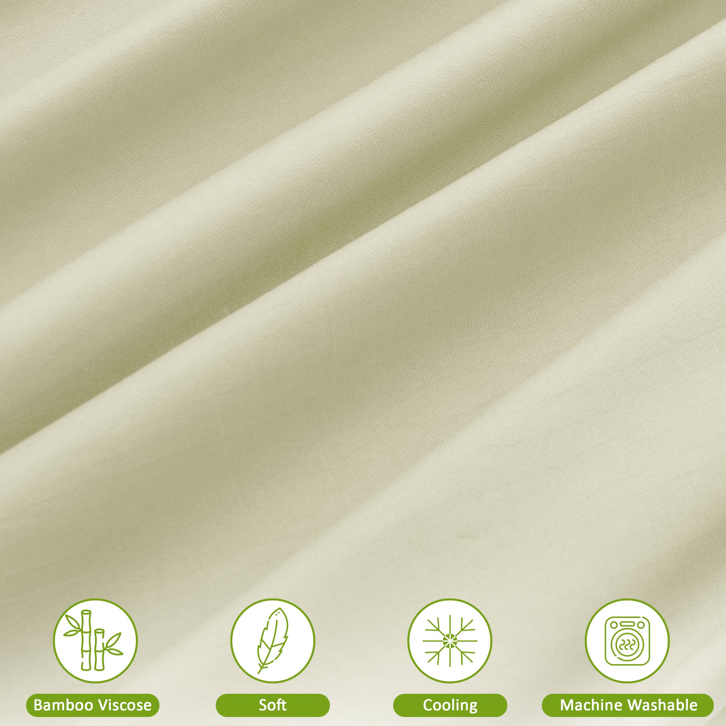 222 Bamboo Viscose Soft Cooling Machine Washable