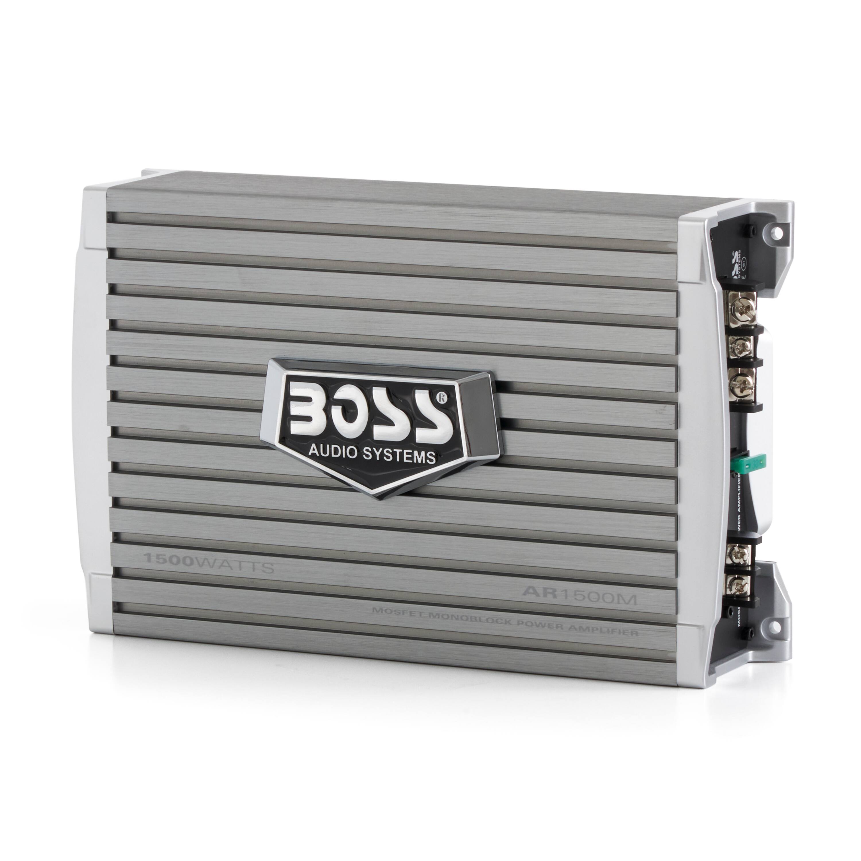 BOSS Audio AR1500M 1500W Mono A/B MOSFET Power Car Amplifier +