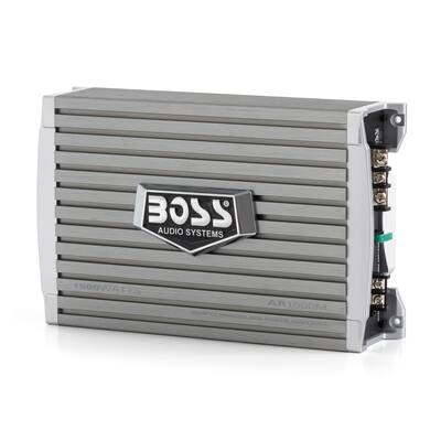 BOSS Audio AR1500M 1500W Mono A/B MOSFET Power Car Amplifier + BOSS Audio AR1500M 1500W Mono A/B MOSFET Power Car Amplifier +