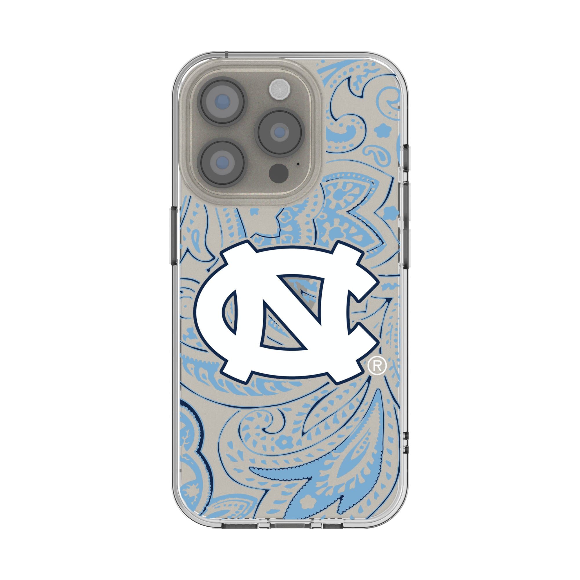 Keyscaper - NCAA - North Carolina Tar Heels Paisley iPhone Clear Case - 14 Pro Max - Multicolor price history on PriceWatchPro