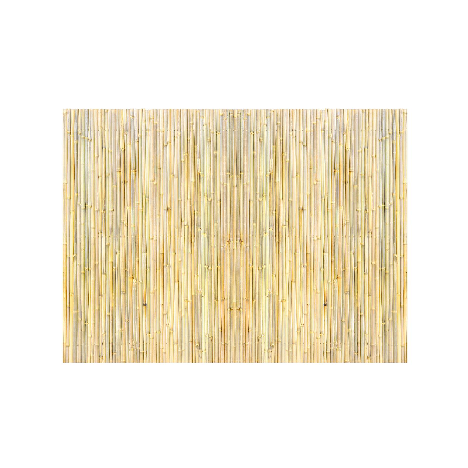 Alt View 5. VEVOR - Natural Rolled Bamboo Fence, Eco-Friendly Bamboo Privacy Fence 4 ft H x 6 ft L x 0.75 in D. , Decorative Bamboo Privacy - Natural Wood.