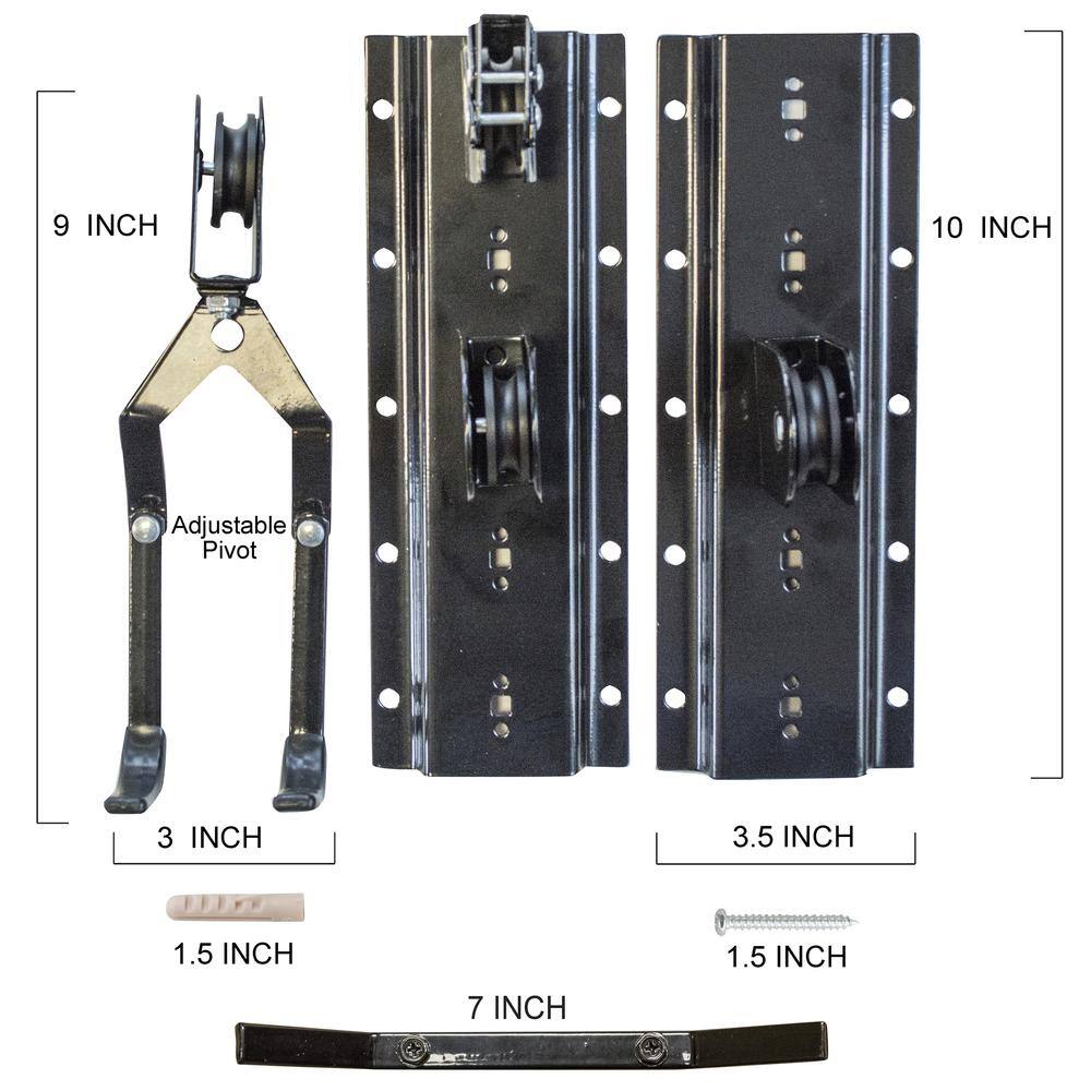 9 INCH 10 INCH Adjustable Pivot 3 INCH 3.5 INCH 1.5 INCH 1.5 INCH 7 INCH