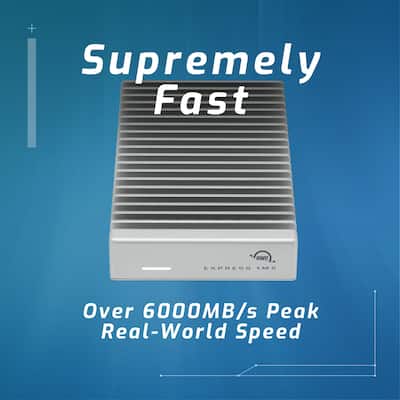 OWC 2TB Express 1M2 80Gb/s Portable External NVMe SSD USB4 USB C OWC 2TB Express 1M2 80Gb/s Portable External NVMe SSD USB4 USB C