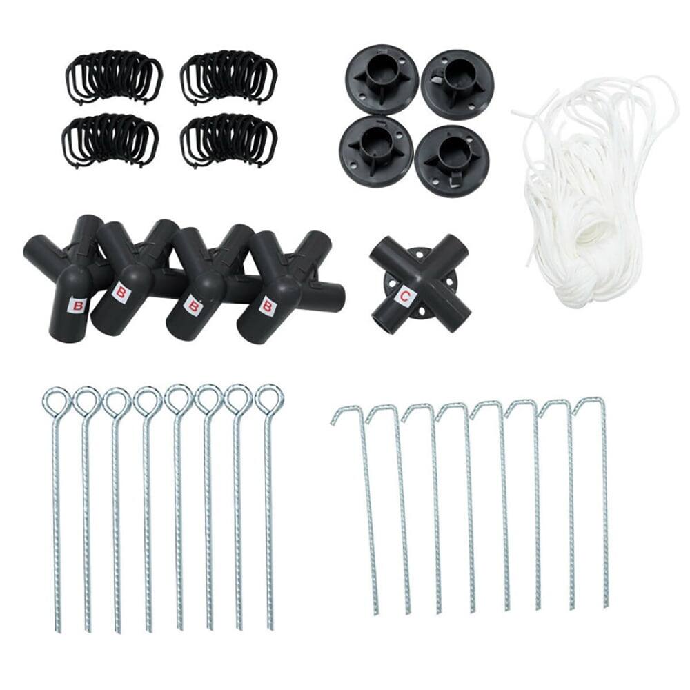 Alt View 1. Kadyn - Canopy Gazebo Tent Shelter Garden Lawn Patio with Mosquito Netting-Beige, Outdoor Gazebo Wedding Party Tent Canopy Tent.