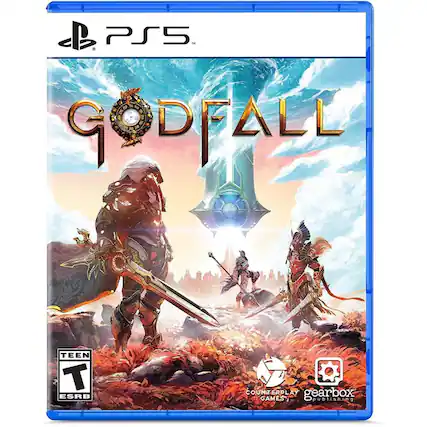 PS5
GODFALL
TEEN T ESRB
COUNTERPLAY GAMES
GEARBOX PUBLISHING - M (Mature 17+)