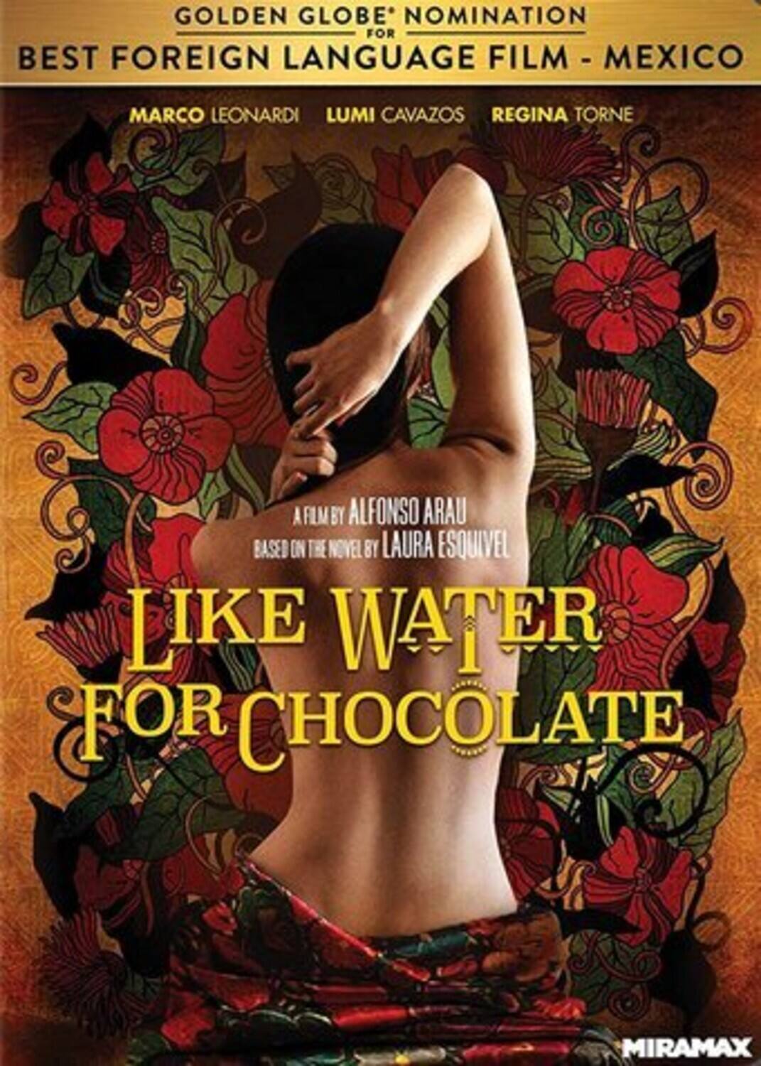 Front. Like Water for Chocolate   - DVD.