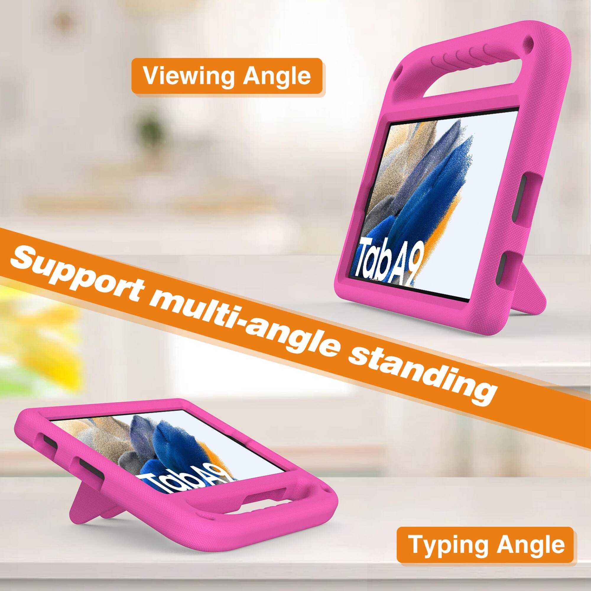 Viewing Angle  
Support multi-angle standing  
TabA9  
Typing Angle