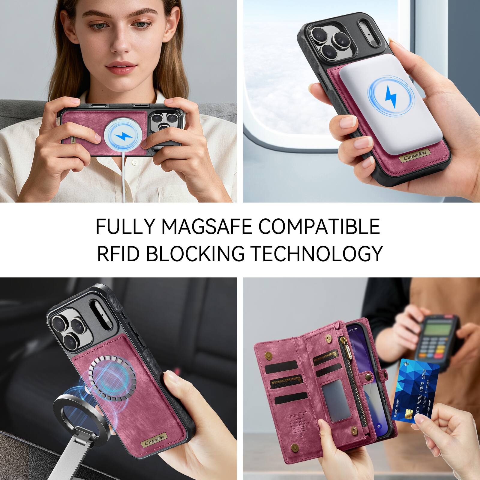 FULLY MAGSAFE COMPATIBLE RFID BLOCKING TECHNOLOGY