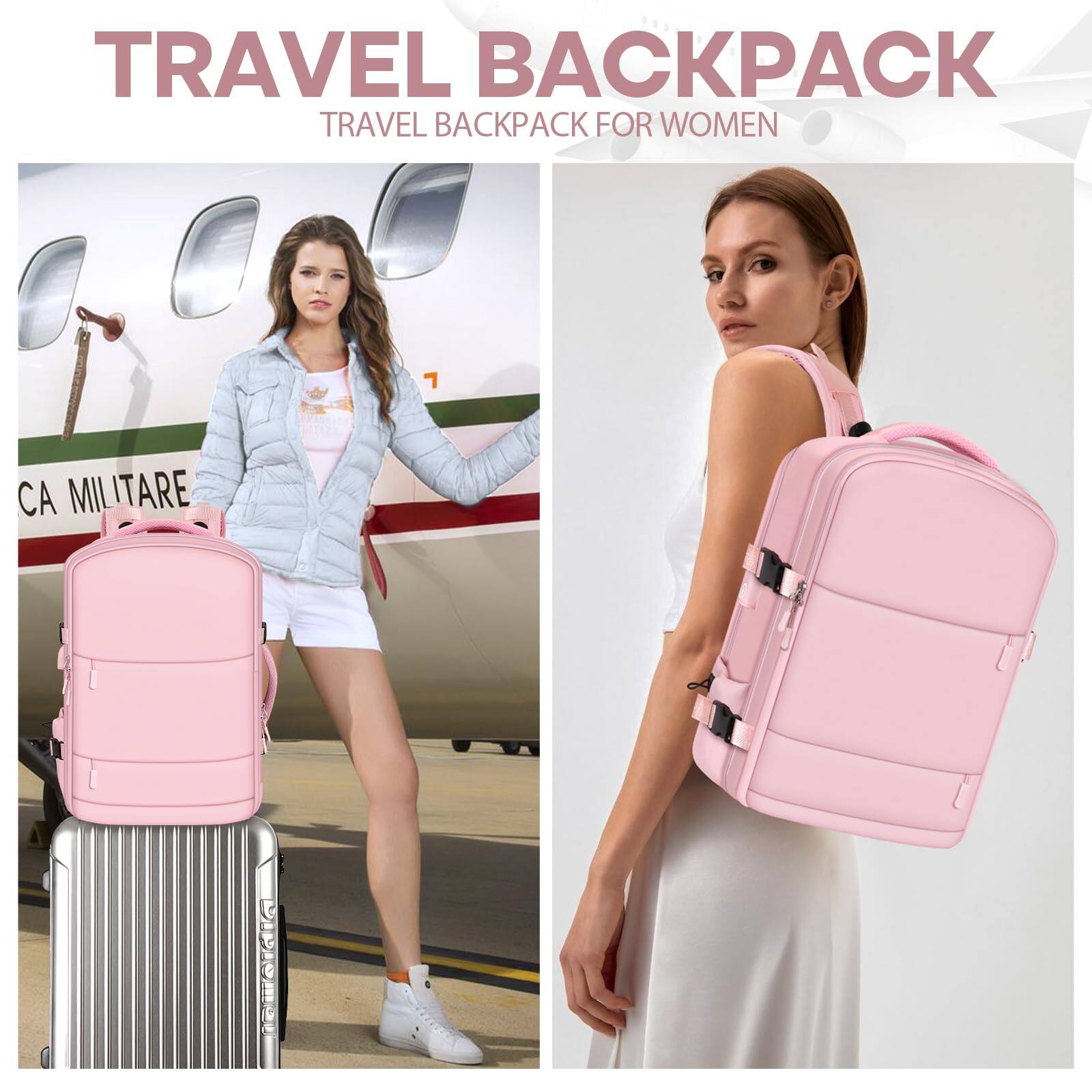 TRAVEL BACKPACK  
TRAVEL BACKPACK FOR WOMEN  

CA MILITARE