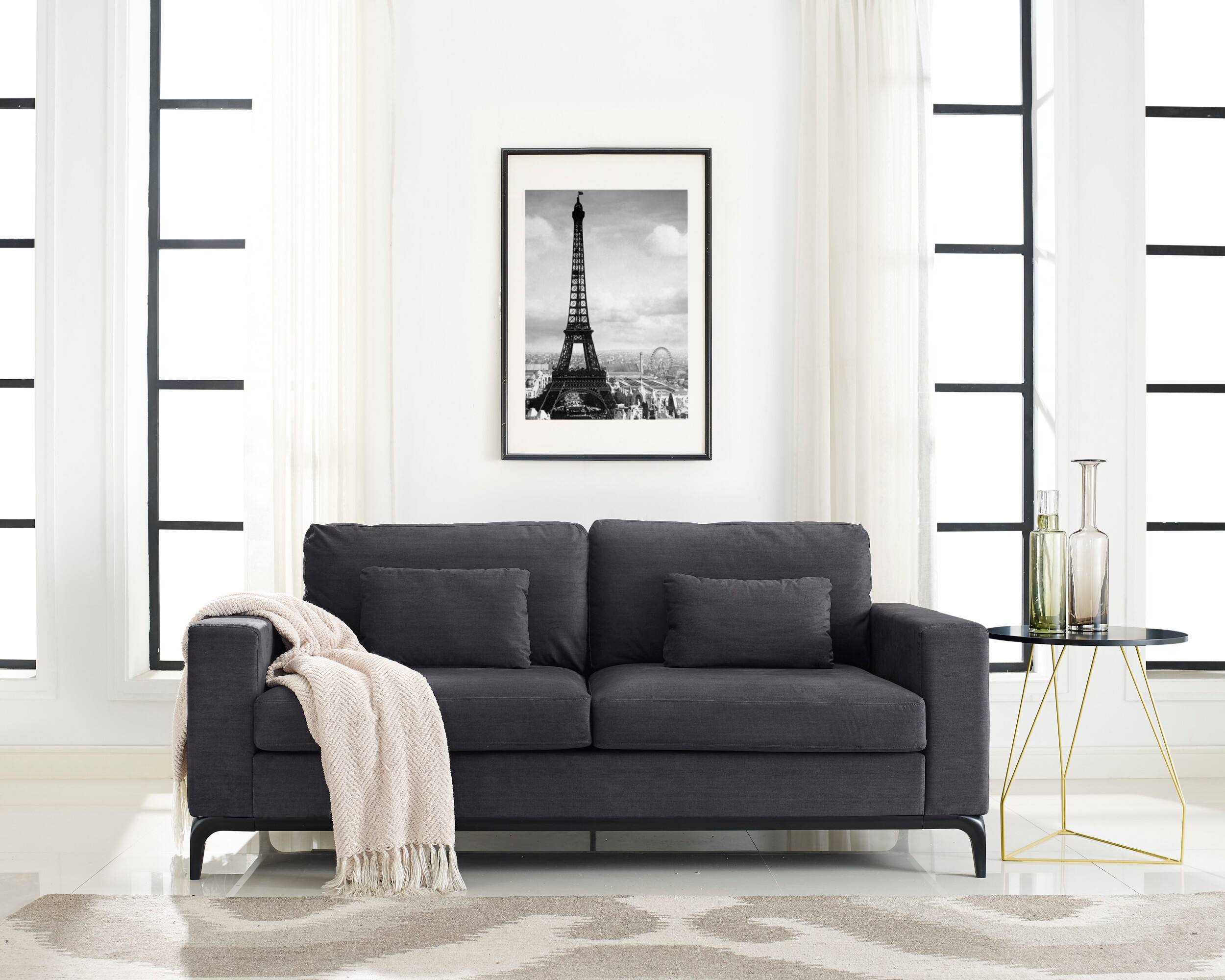 Angle. Tommy Hilfiger - Orlando Accent Table - Black.