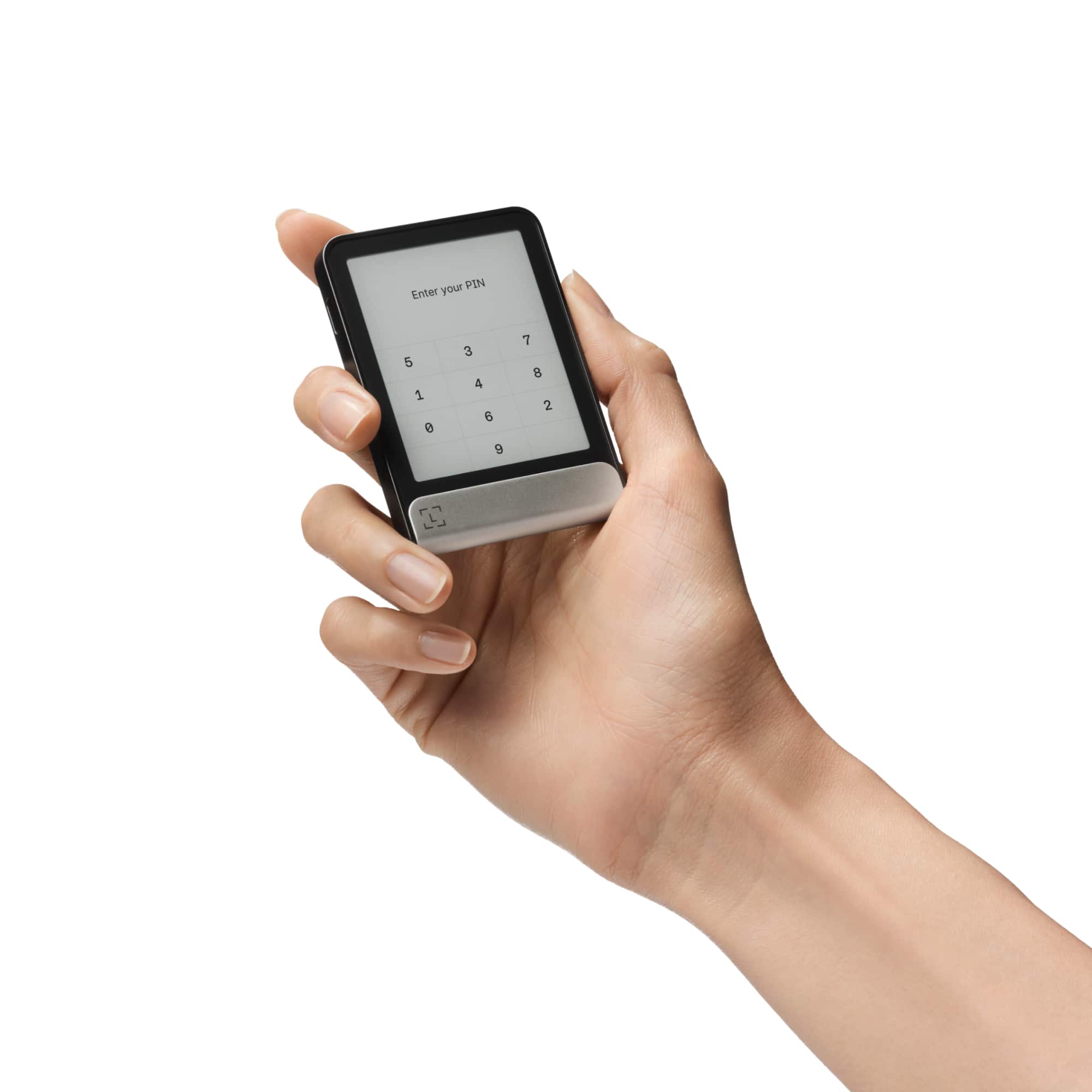 Enter your PIN: 5 1 e a 4 6 9 7 2