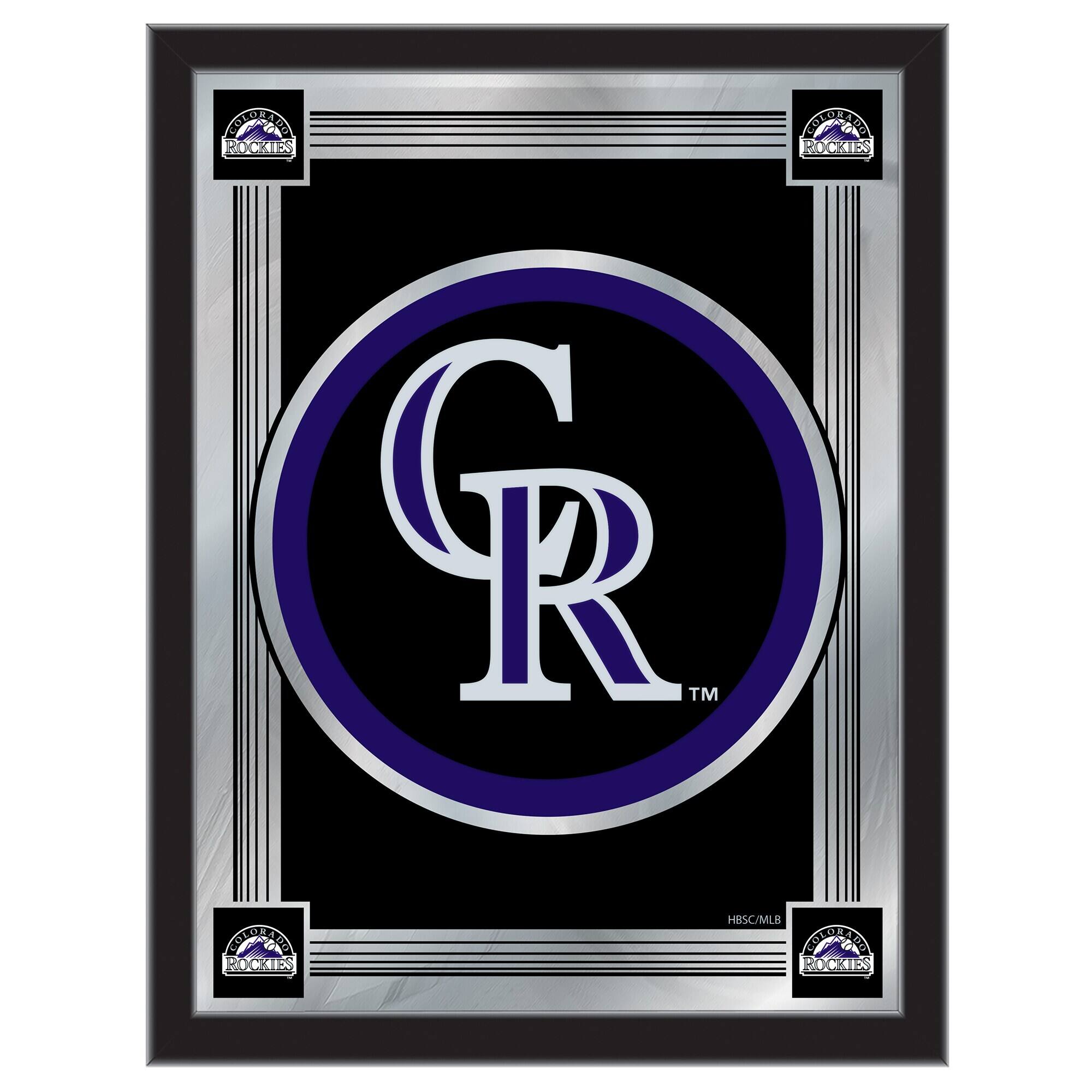 Colorado Rockies 17" x 22" Logo Wall Mirror