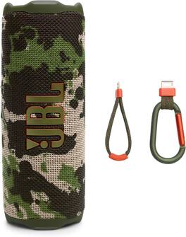 JBL - Flip 7 Waterproof Portable Speaker Bundle - Pair (Camo) - Camouflage