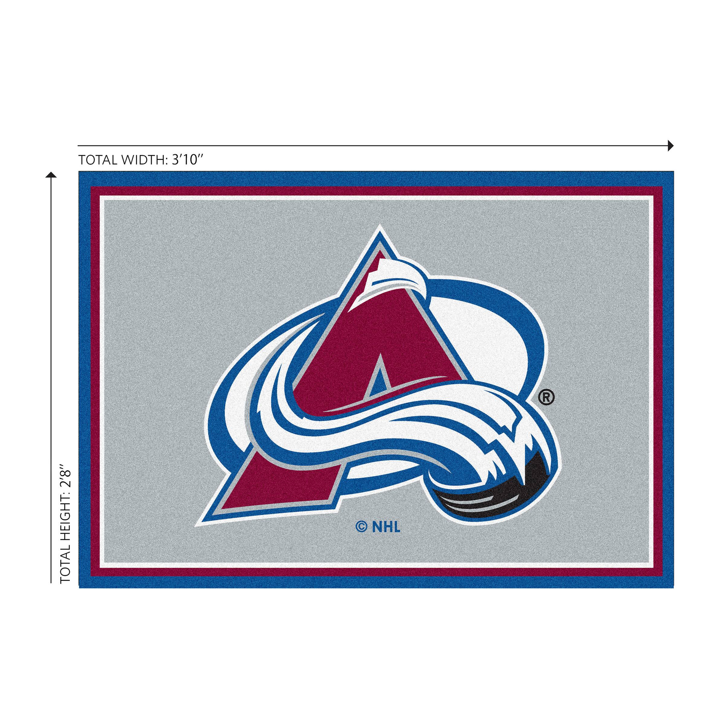 TOTAL WIDTH: 3'10"  
TOTAL HEIGHT: 2'8"  
© NHL