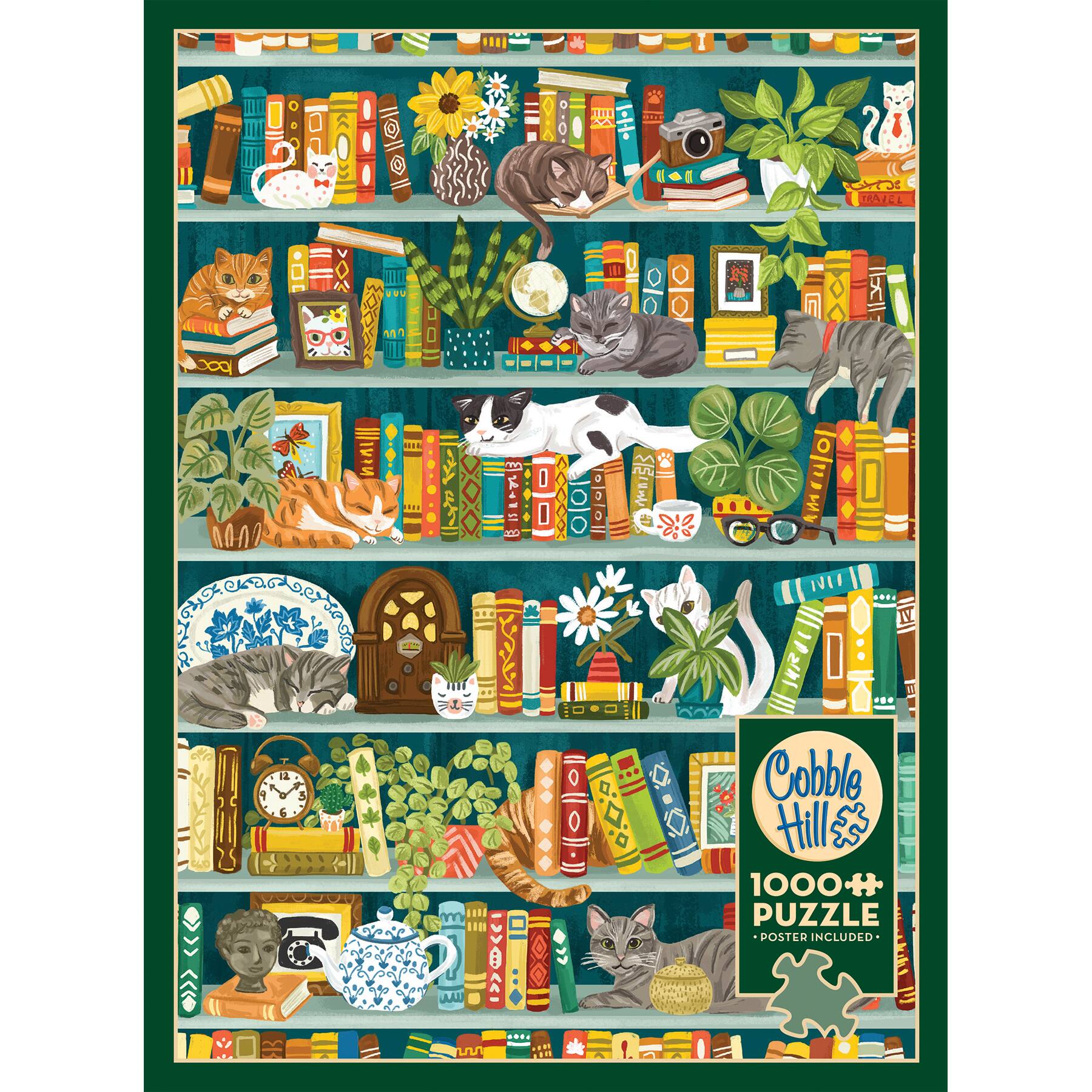 1. TENIL C 8 : : I + 2 E 5 O Cobble Hill * 1000 PUZZLE POSTER INCLUDED