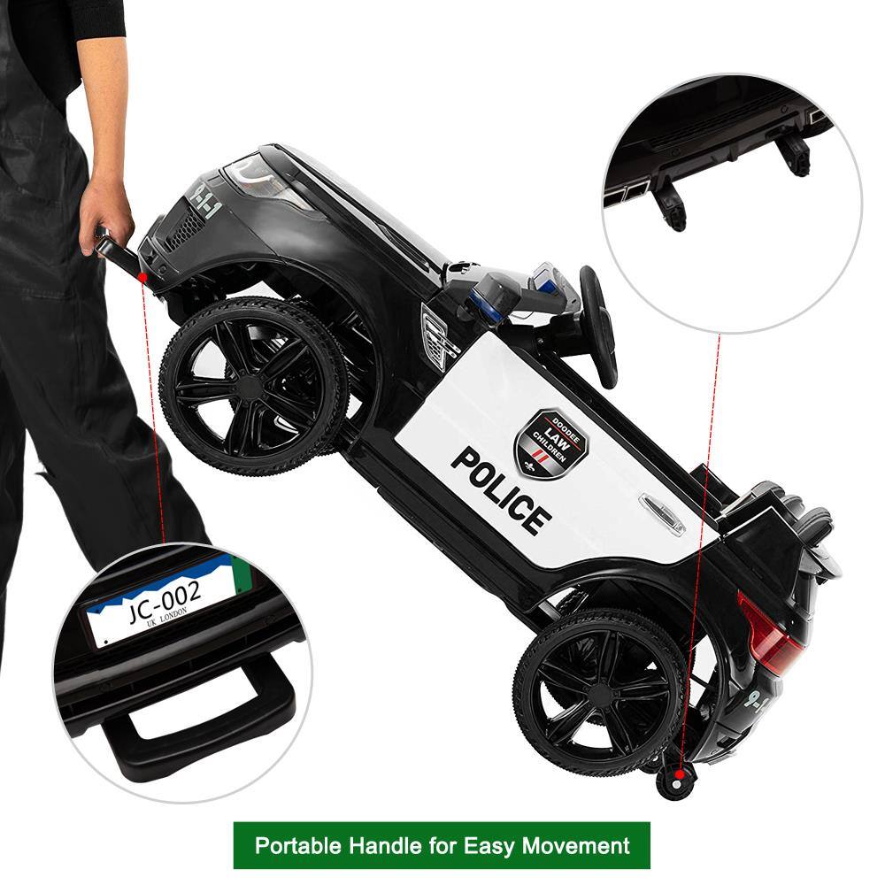 9-1-1 JC-002 IX LONDON LAW DOODEE + POLICE  
Portable Handle for Easy Movement