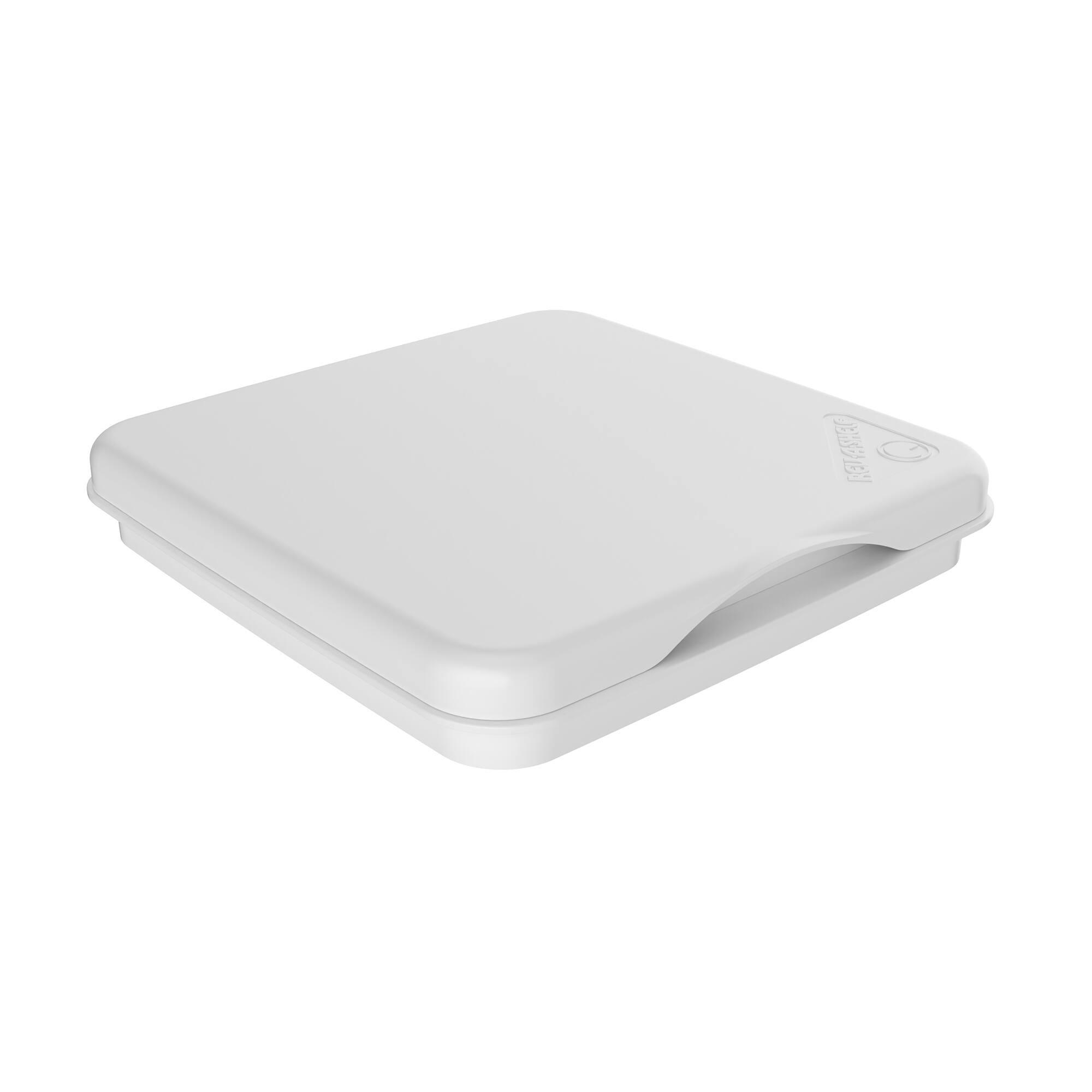 Alt View 6. Rev-A-Shelf - Rev-A-Shelf 27 qt. Trash Can Replacement Lid, White (Lid Only), RV-1024-LID-1 - White.