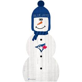 Fan Creations - Toronto Blue Jays 31'' Snowman Leaner - White