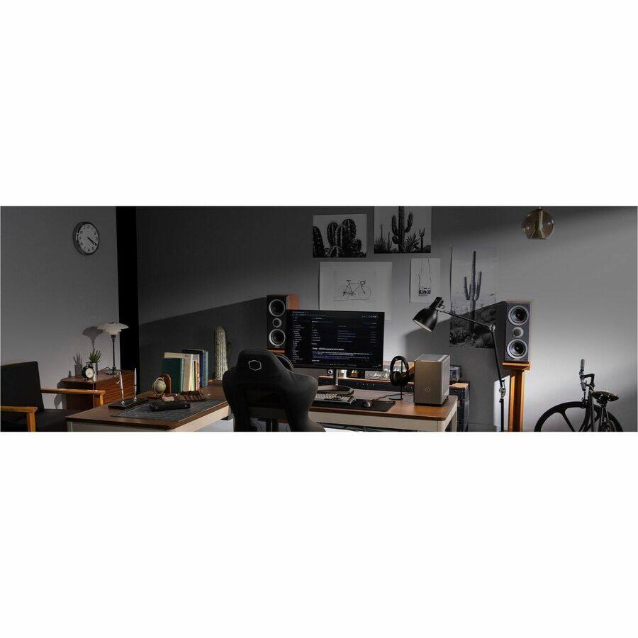 Alt View 7. Cooler Master - Cooler Master MK770 Gaming KeyBoard - Wired/Wireless Connectivity - Bluetooth/RF - 5.1 - 2.40 GHz - USB Type C Interface - Space Gray.