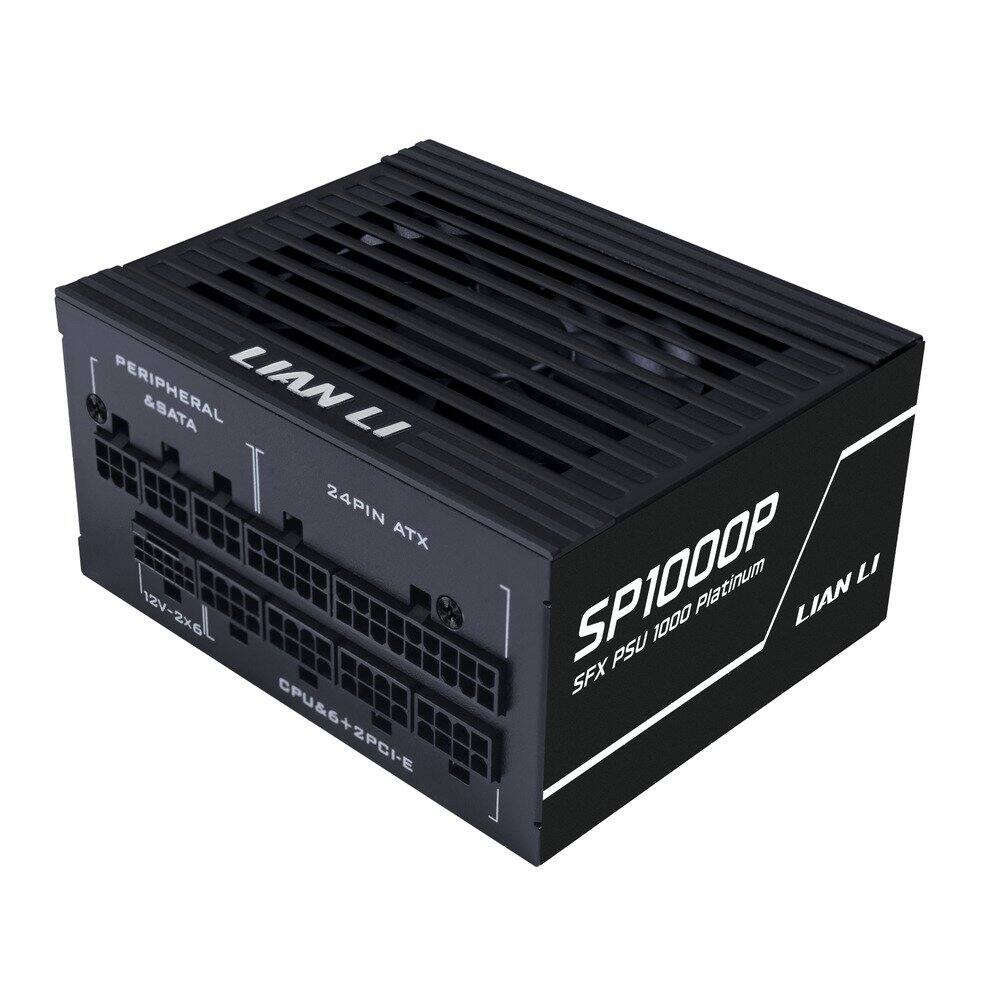 Lian Li SP1000P.B 1000W SFX PSU Platinum, ATX 3.1, PCIE 5.1, Low