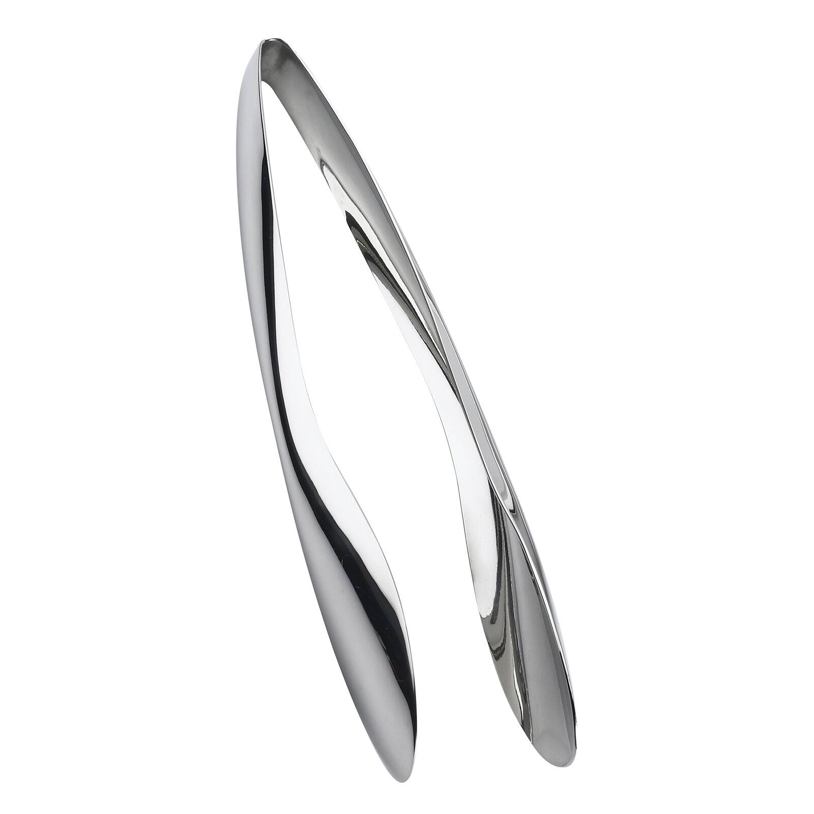 Alt View 2. Cuisipro - 12 Inch Tempo Serving Tongs, Stainless Steel - Silver.