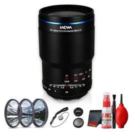 LAOWA - 90mm f/2.8 2x Ultra Macro Lens for Sony E Full Frame + More - Black