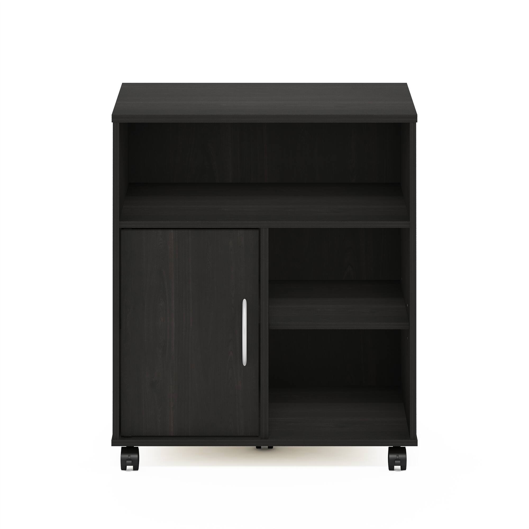 Alt View 2. Furinno - Econ Home Office Under Desk Printer Holder with Wheels.