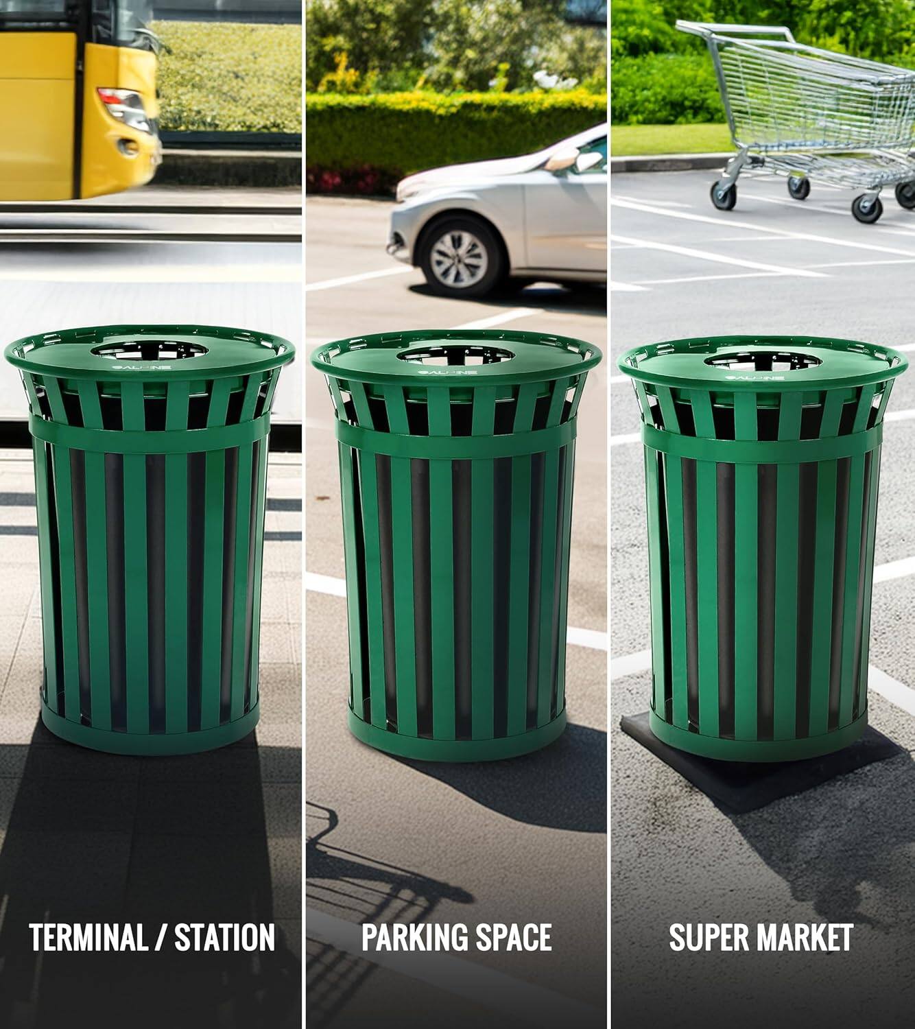 Terminal/Station, Parking Space, Super Market