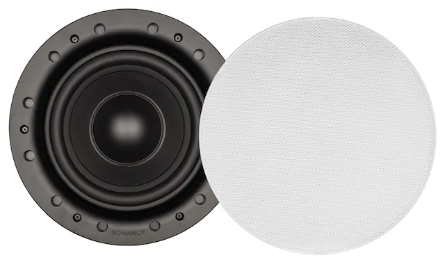 Front. Sonance - VXXT10RW - Visual Experience Extreme 10" Indoor/Outdoor In Wall Subwoofer (Each) - Paintable White.